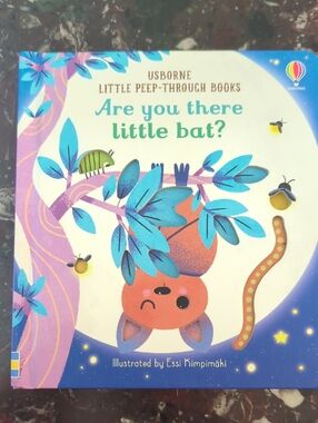 Usborne Little Peep-through Books - Are You There Little Bat?